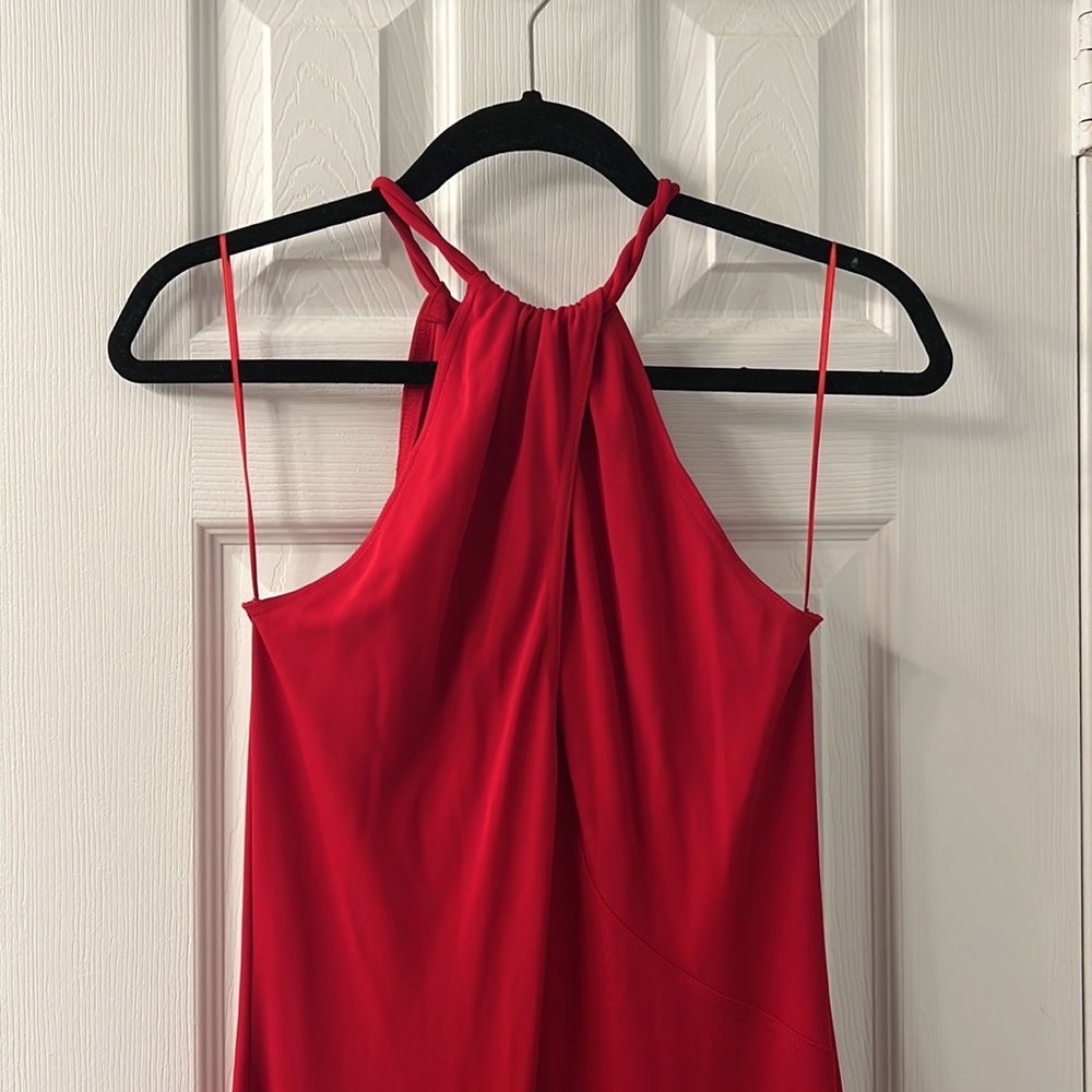 Escada Red Long Dress - Picture 2 of 7